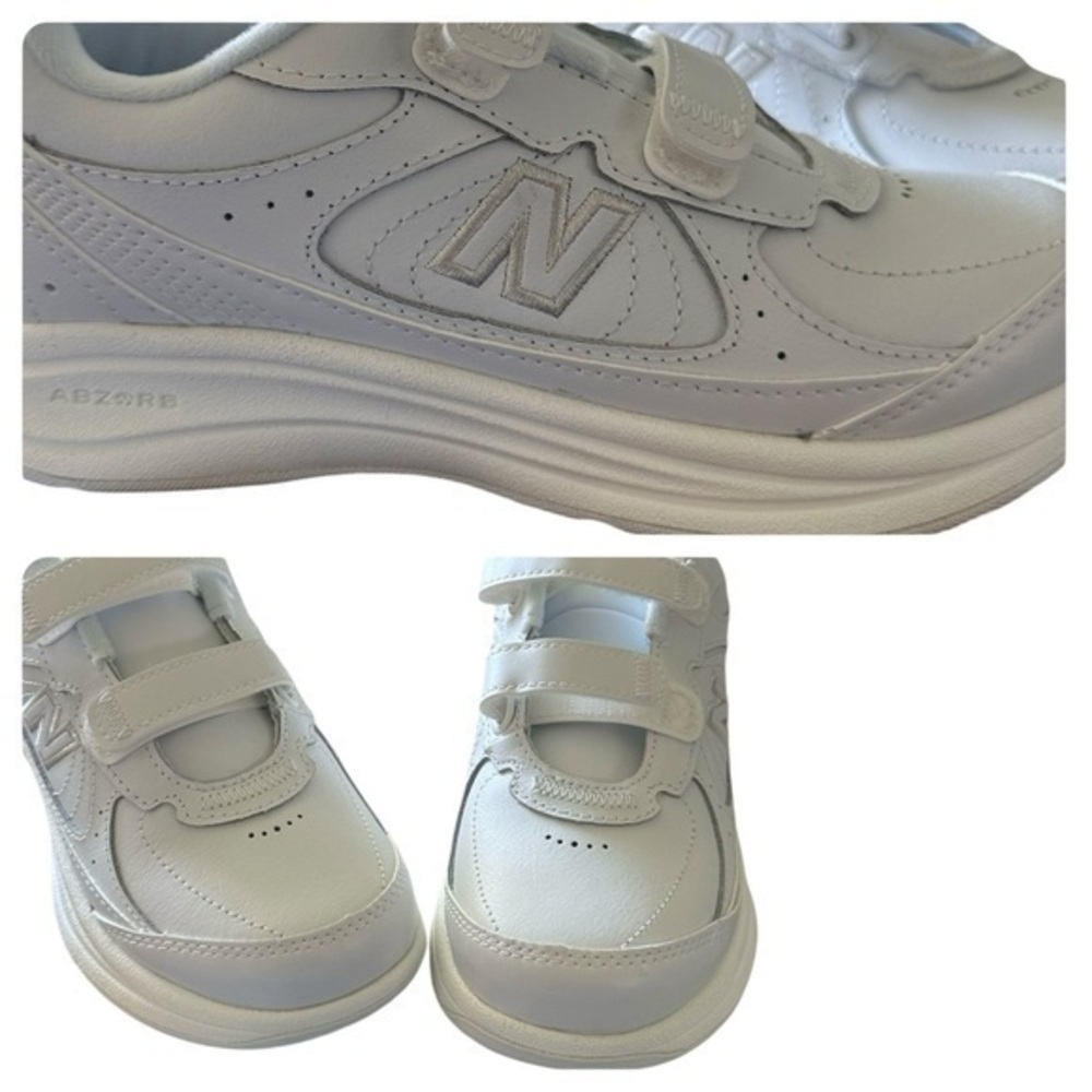 New Balance White Walking Marche Sneakers